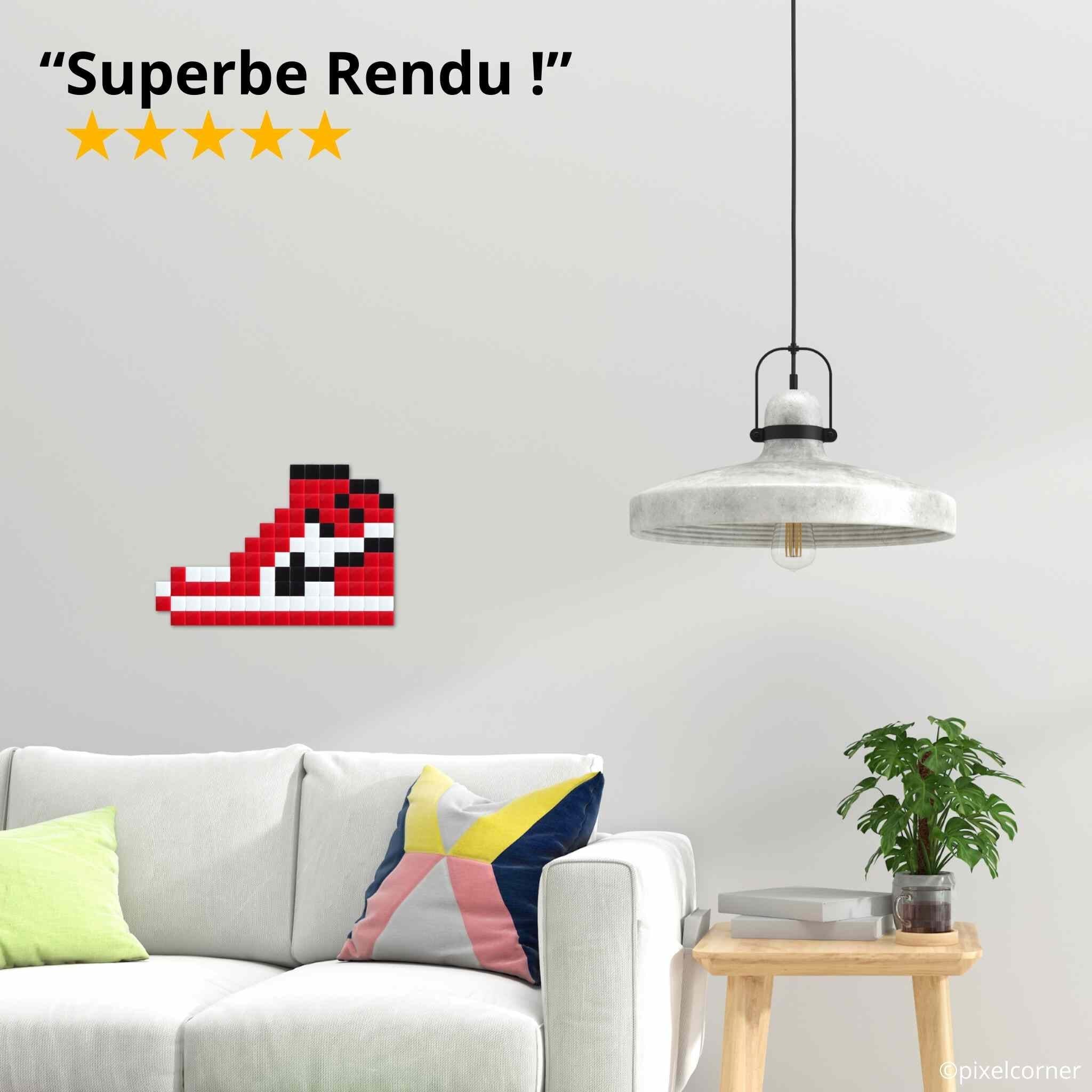 La Sneaker(s) - Art kit mosaïque Pixel Corner